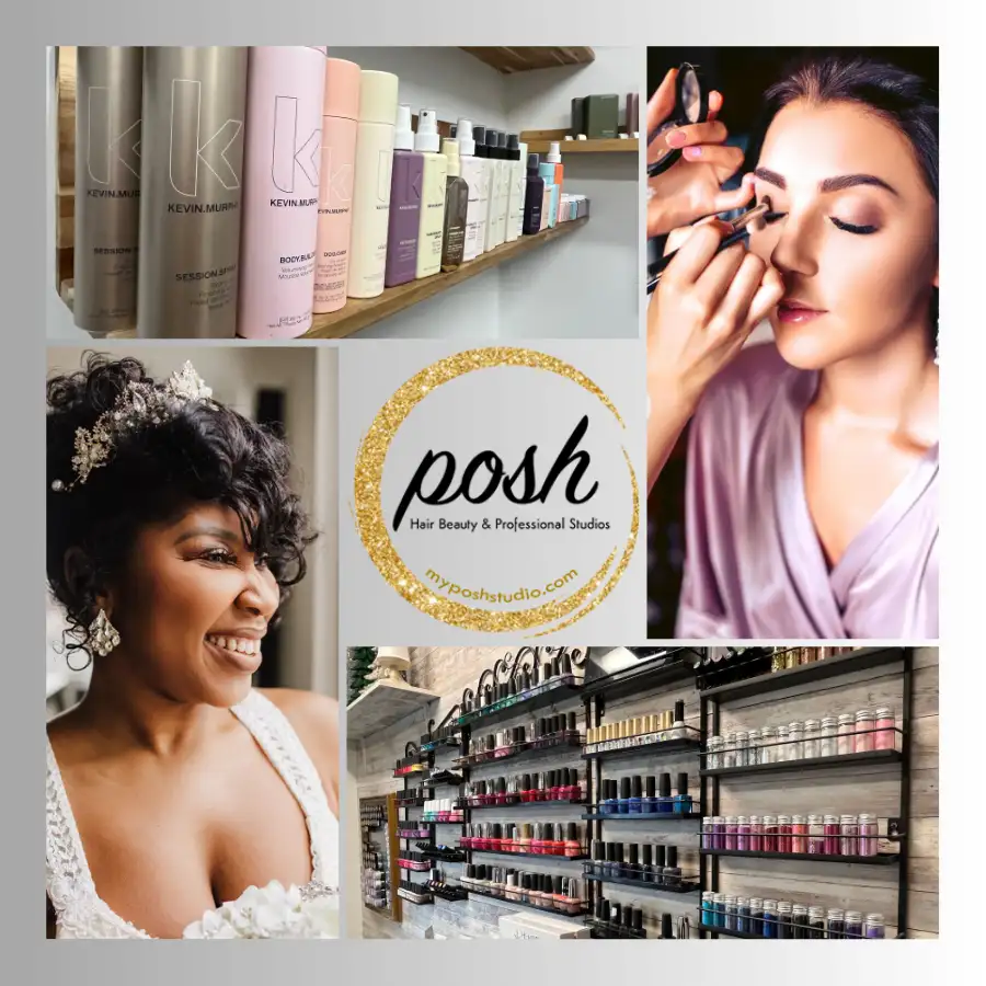 Posh Hair Beauty & Professional Studios services and products collage - Fairview Heights, IL